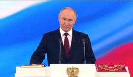 Путин в пятый раз вступил в должность Президента России