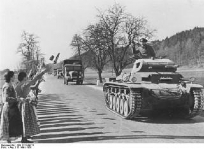 Танковое позорище Германии в 1938 году и оправдания Гудериана