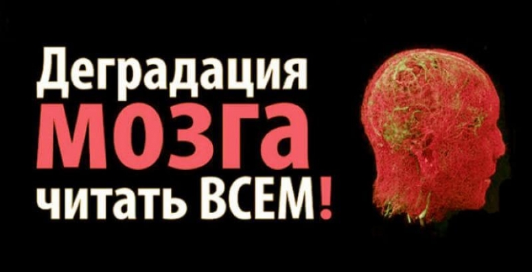 Деградация мозга. Читать всем!