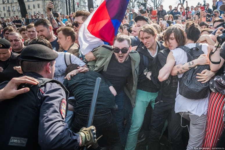 &laquo;Офицеры России&raquo; оценили профессионализм полиции на митинге в Москве