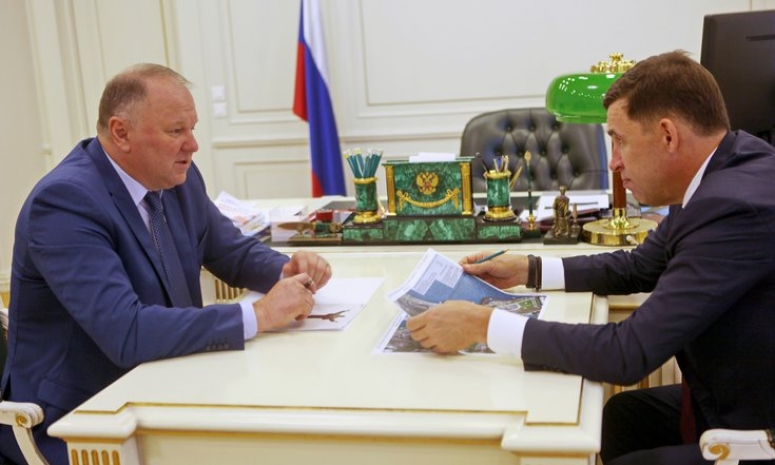 Полномочный представитель Президента России Н.Н. Цуканов провел рабочую встречу с губернатором Свердловской области Е.В. Куйвашевым