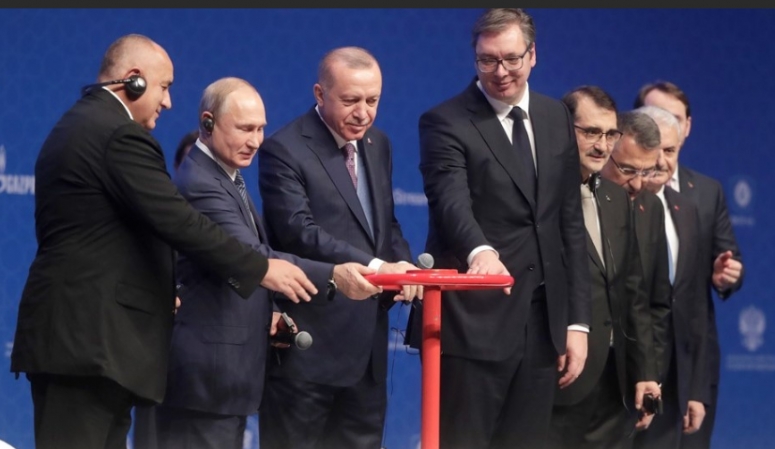 Путин и Эрдоган запустили "Турецкий поток"